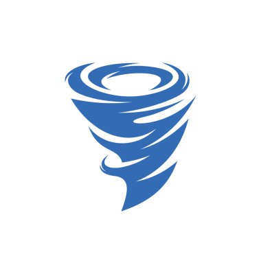 Tornado logo vektör şablonu, Yaratıcı Tornado logo tasarım konseptleri, İllüstrasyon, Simge simgesi