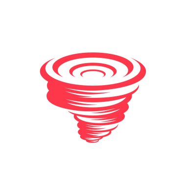 Tornado logo vektör şablonu, Yaratıcı Tornado logo tasarım konseptleri, İllüstrasyon, Simge simgesi