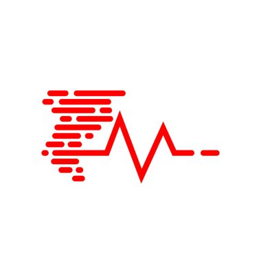 Tornado logo şablonu, Creative Twister logo tasarımı konseptleri, simge sembolü içeren nabız