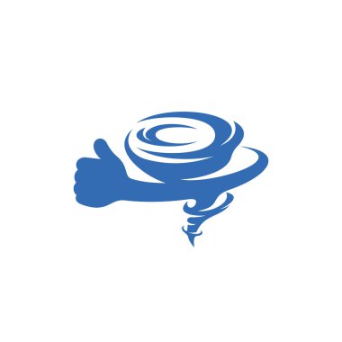 En İyi Tornado logo vektör şablonu, Yaratıcı Twister logo tasarımı konseptleri, simge sembolü
