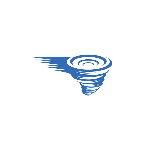Plantilla Vector Logotipo Tornado Conceptos Creativos Diseño Logotipo Tornado Ilustración — Vector de stock