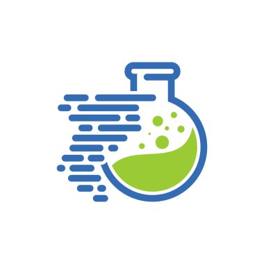 Lab Tornado logo vektör şablonu, Creative Twister logo tasarım konseptleri, simge sembolü, illüstrasyon