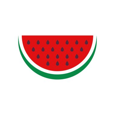 Karpuz logo vektör şablonu, yaratıcı karpuz logo tasarımı kavramları