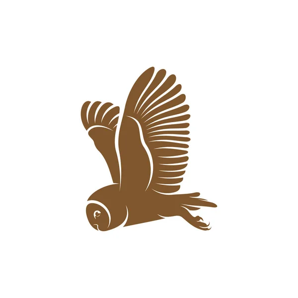 Modèle Vectoriel Logo Owl Concept Conception Logo Creative Owl Illustration — Image vectorielle