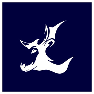 Boğa logo vektör şablonu, Yaratıcı Boğa logosu tasarım konseptleri, simge sembolü, illüstrasyon