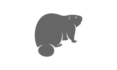 Kunduz logo vektörü, Yaratıcı Kunduz logosu tasarım konseptleri şablon, simge sembolü, illüstrasyon