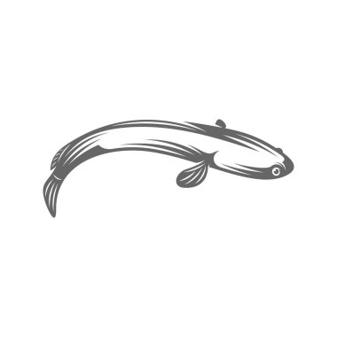 Fish Cork logo vektörü, Creative Fish Cork logo tasarımı şablon, simge sembolü, illüstrasyon