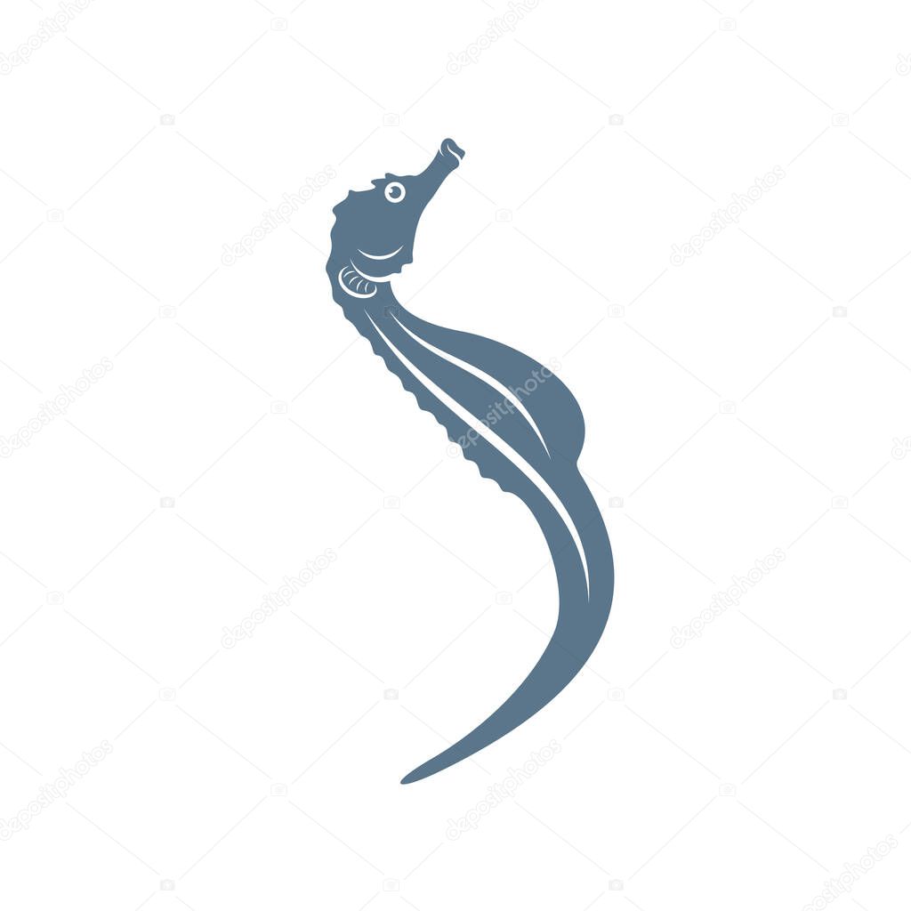 Seahorses logo vector, Creative Seahorses logo design concepts template, icon symbol, illustration