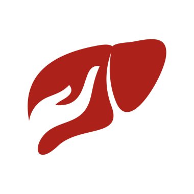 Dikkatli Karaciğer logo vektör şablonu, Yaratıcı Karaciğer logo tasarımı kavramları