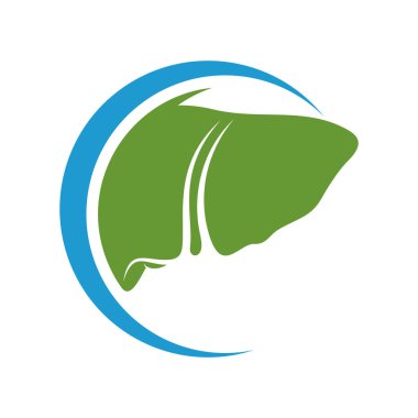 Karaciğer logo vektör şablonu, Creative Liver logo tasarım kavramları