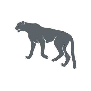 Çita tasarım vektör çizimi, Yaratıcı Çita logo tasarımı şablon, simge sembolleri