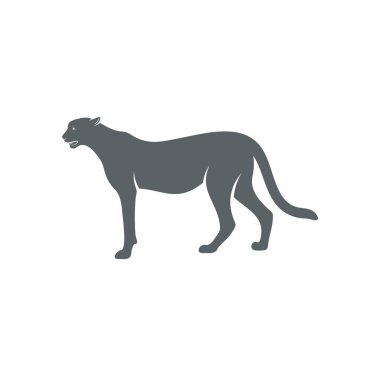 Çita tasarım vektör çizimi, Yaratıcı Çita logo tasarımı şablon, simge sembolleri