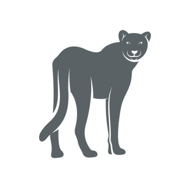 Çita tasarım vektör çizimi, Yaratıcı Çita logo tasarımı şablon, simge sembolleri