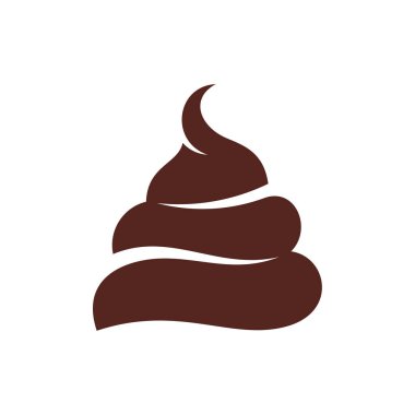 Çikolata logosu tasarımı vektör çizimi, Yaratıcı Çikolata logosu tasarım konsept şablonu, sembol simgeleri