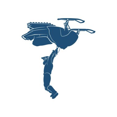 Kar mobil tasarım vektörü çizimi, Yaratıcı Kar Modülü logosu tasarım konsept şablonu, semboller simgeleri