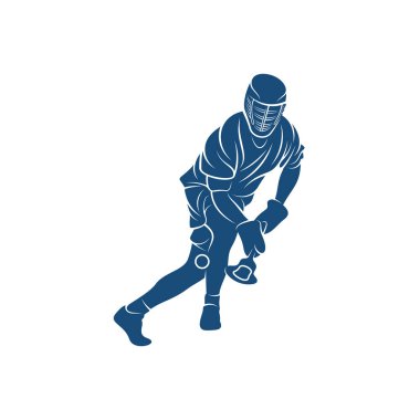 Sport Lacrosse tasarım vektör çizimi, Creative Lacrosse logo tasarım konsept şablonu, semboller simgeleri