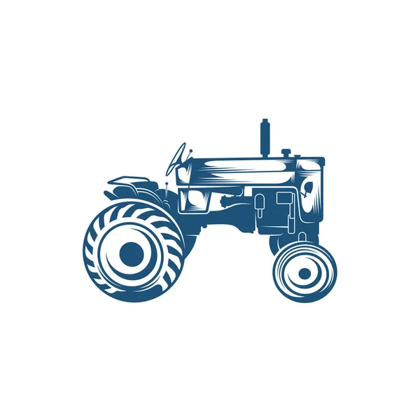 Tractor 디자인 크리에이티브 Tractor 디자인 컨셉트 템플릿 아이콘 — 스톡 벡터