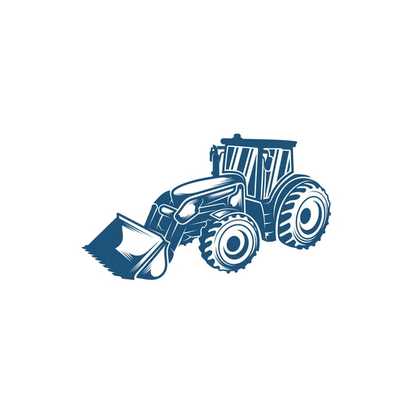 Tractor 디자인 크리에이티브 Tractor 디자인 컨셉트 템플릿 아이콘 — 스톡 벡터