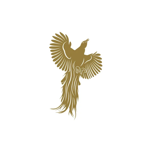 Ilustracja Wektora Projektu Birds Paradise Wzór Koncepcyjny Logo Creative Birds — Wektor stockowy