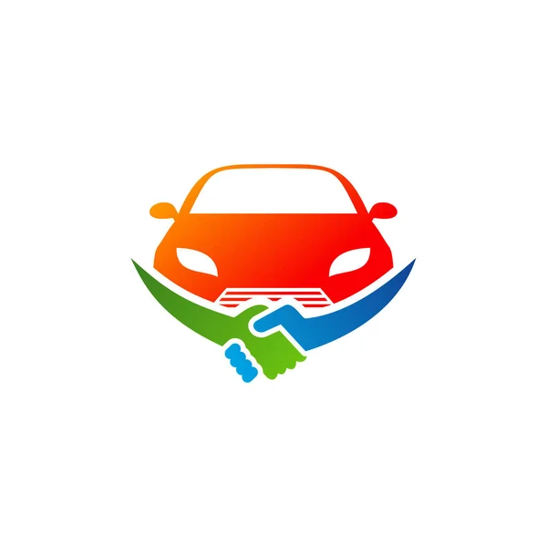 Deal Car Λογότυπο Διάνυσμα Πρότυπο Creative Car Σχεδιασμό Έννοιες — Διανυσματικό Αρχείο