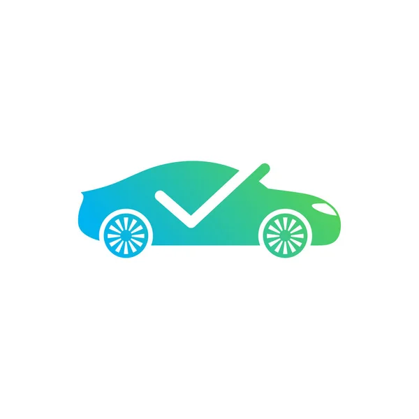 Otomobil Logo Vektör Şablonu Yaratıcı Araba Logosu Tasarım Kavramlarını Kontrol — Stok Vektör