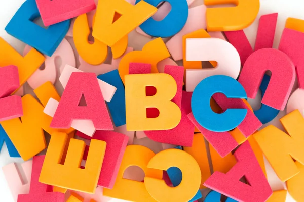 Words Multicolored Letters — Stock Photo, Image