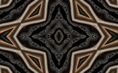 soyut desenli renkli illüstrasyon, soyut geometri, kusursuz süslemeli ve geometrik desenli illüstrasyon, asimetrik, arabesk