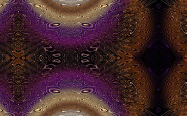 soyut desenli renkli illüstrasyon, soyut geometri, kusursuz süslemeli ve geometrik desenli illüstrasyon, asimetrik, arabesk