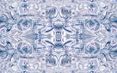 soyut desenli renkli illüstrasyon, soyut geometri, kusursuz süslemeli ve geometrik desenli illüstrasyon, asimetrik, arabesk