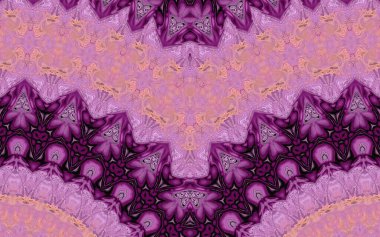 soyut desenli renkli illüstrasyon, soyut geometri, kusursuz süslemeli ve geometrik desenli illüstrasyon, asimetrik, arabesk