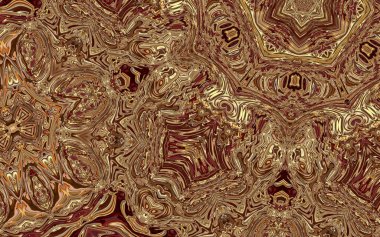 soyut desenli renkli illüstrasyon, soyut geometri, kusursuz süslemeli ve geometrik desenli illüstrasyon, asimetrik, arabesk