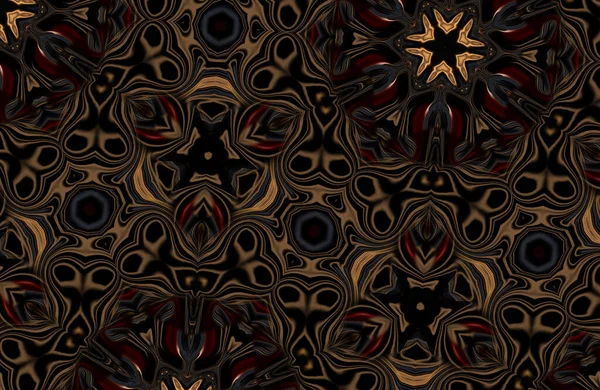 Barevné Ilustrace Abstraktním Vzorem Abstraktní Geometrie Ilustrace Bezešvými Ornamenty Geometrickými — Stock fotografie