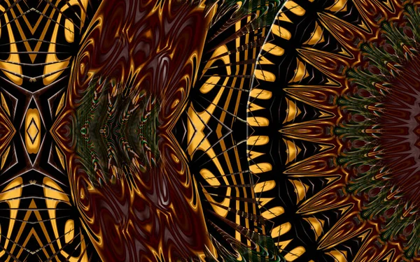 Farbenfrohe Illustration Mit Abstrakten Mustern Abstrakter Geometrie Illustration Mit Nahtlosen — Stockfoto