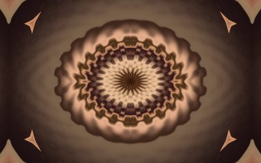 Soyut desenli güzel renkli illüstrasyon, soyut geometri, kusursuz süslemeli ve geometrik desenli illüstrasyon, asimetrik, arabesk, kapuçino, kahve, latte, kahverengi 