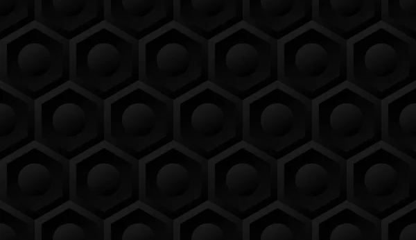 Fondo Patrón Sin Costura Abstracto Círculo Tiene Una Forma Hexagonal — Vector de stock