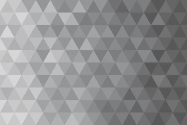 Graue Dreiecksform Steigungen Von Dunkel Nach Hell Abstraktes Hintergrundmuster Texturdesign — Stockvektor