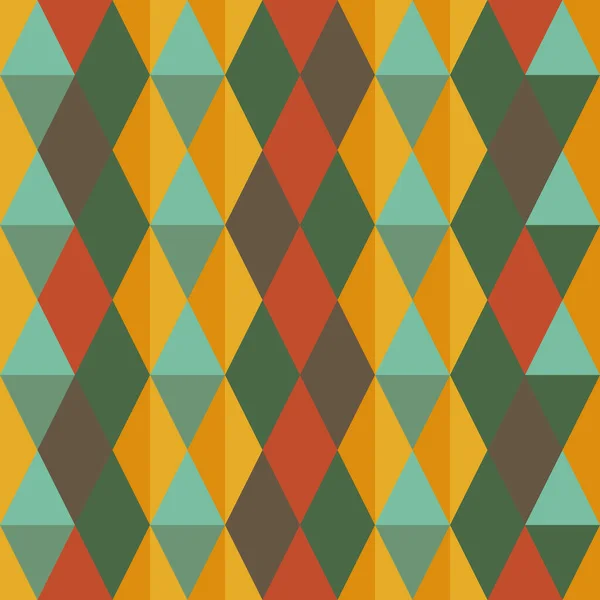 Argyle Nahtlose Muster Hintergrund Retro Farbe Tartan Kariert Texturdesign Für — Stockvektor