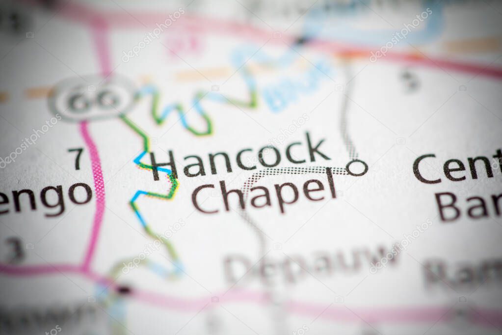 Hancock Chapel. Indiana. USA