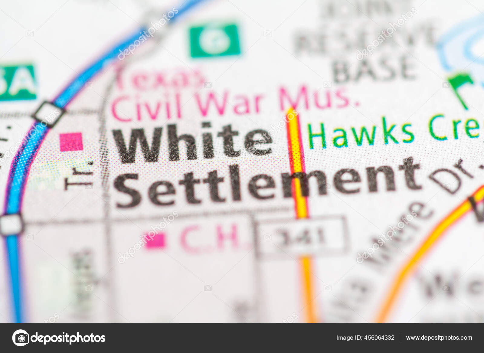 White Settlement Texas Usa Map Stock Photo by ©aliceinwonderland2020 456064332