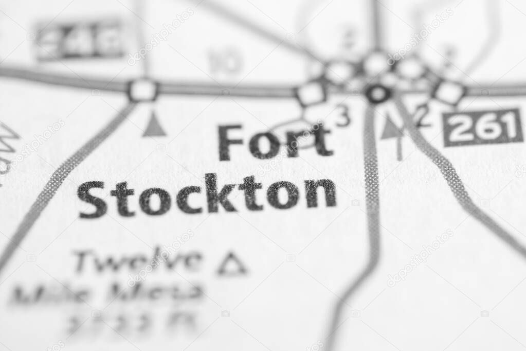 Fort Stockton. Texas. USA
