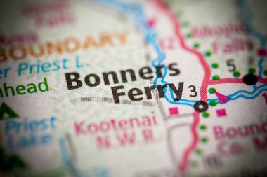 Bonners Ferry. Idaho. USA clipart