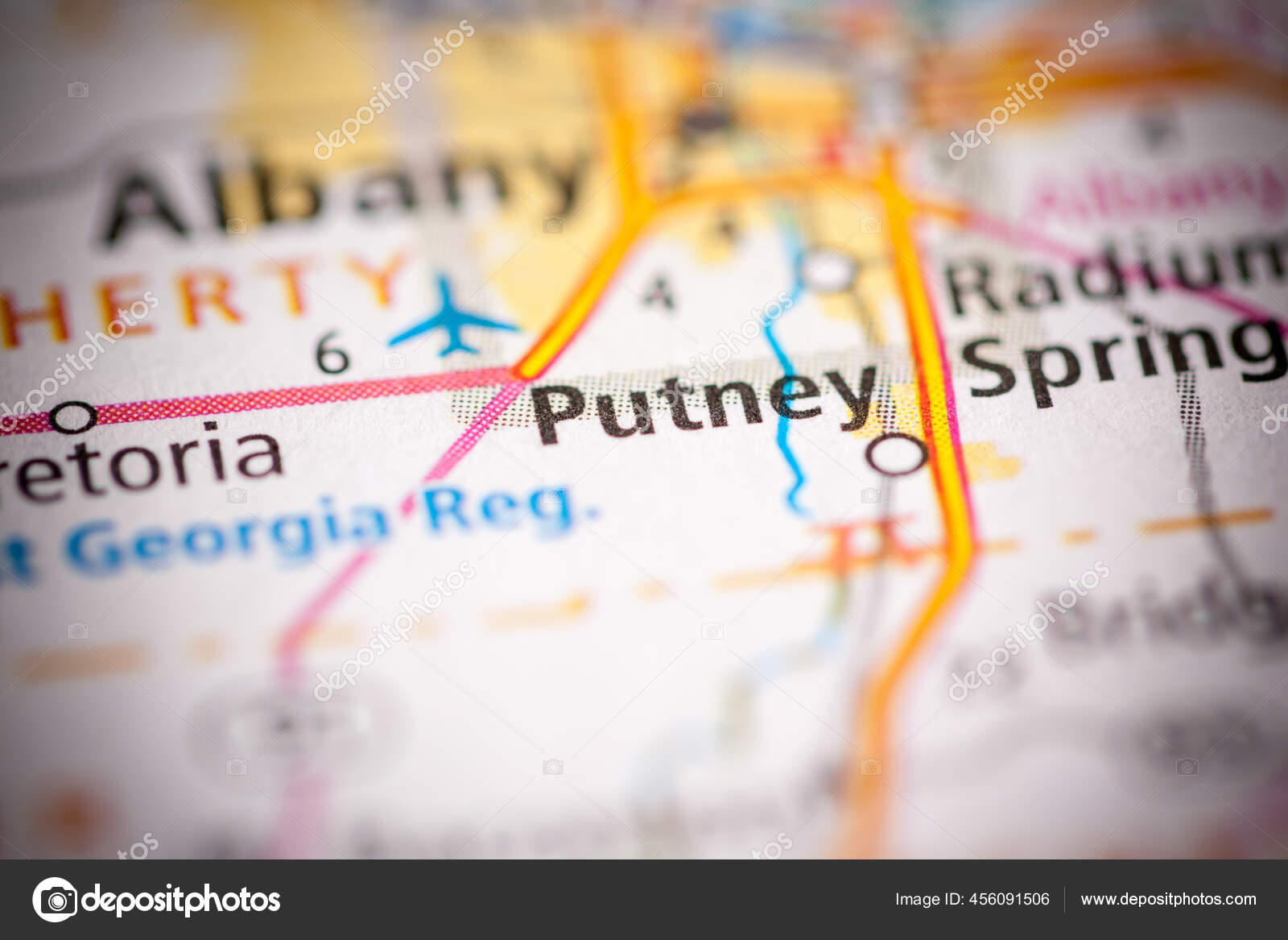 Putney Usa Map Stock Photo by ©aliceinwonderland2020 456091506