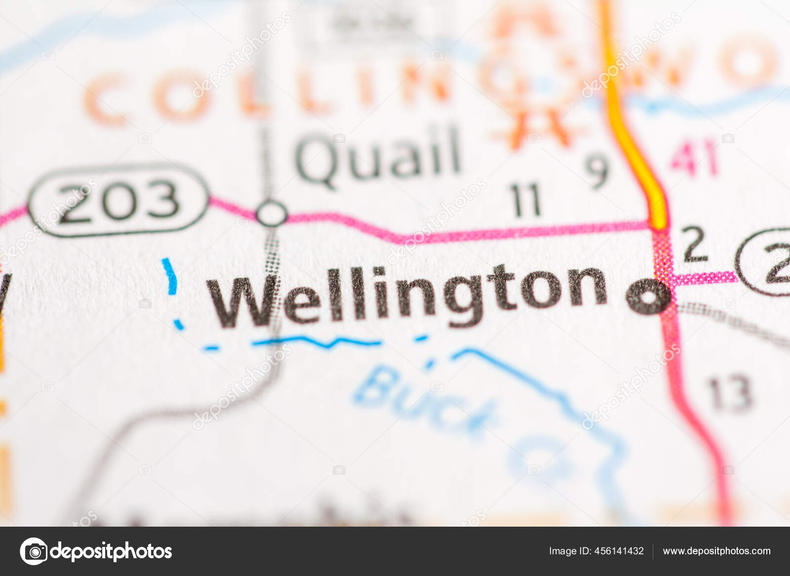 Wellington Texas Usa Map Stock Photo by ©aliceinwonderland2020 456141432