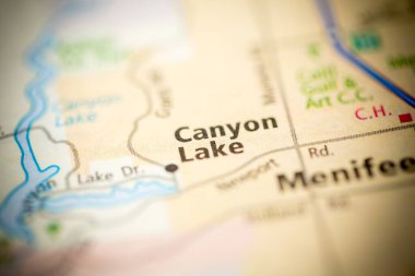 Canyon Lake. California. USA clipart