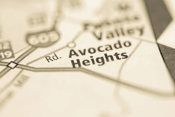 Высоты Авокадо Калифорнии Сша — стоковое фото