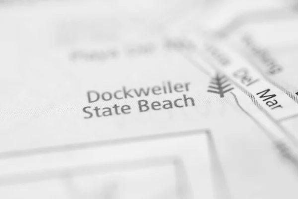 ドックワイラー州立ビーチ カリフォルニアだ アメリカ — ストック写真