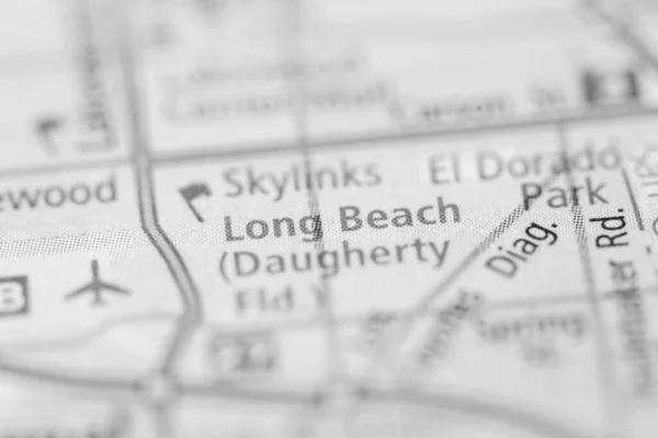 Lang Strand Californië Verenigde Staten — Stockfoto
