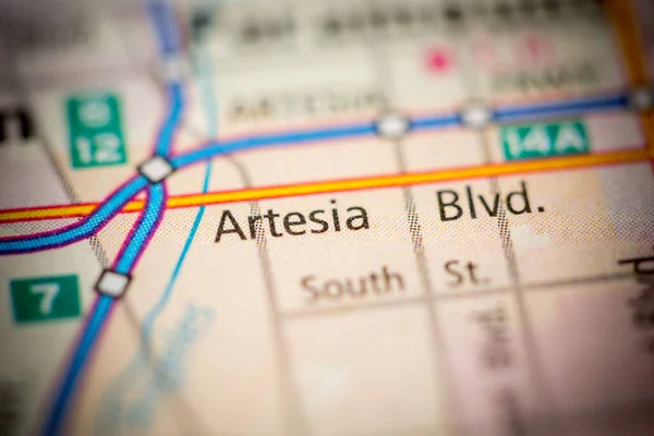 Artesia Boulevard Kalifornie Usa — Stock fotografie