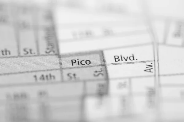 Pico Boulevard Californië Verenigde Staten — Stockfoto