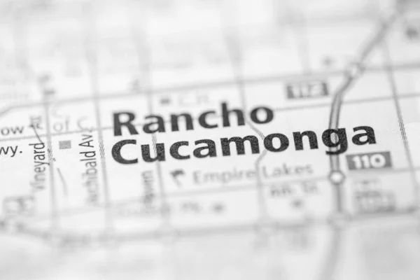 Rancho Cucamonga Kaliforniya Abd Haritada — Stok fotoğraf